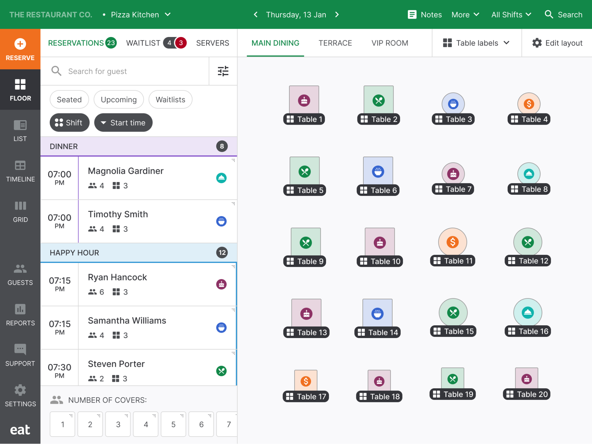 Restaurant Reservation Management System